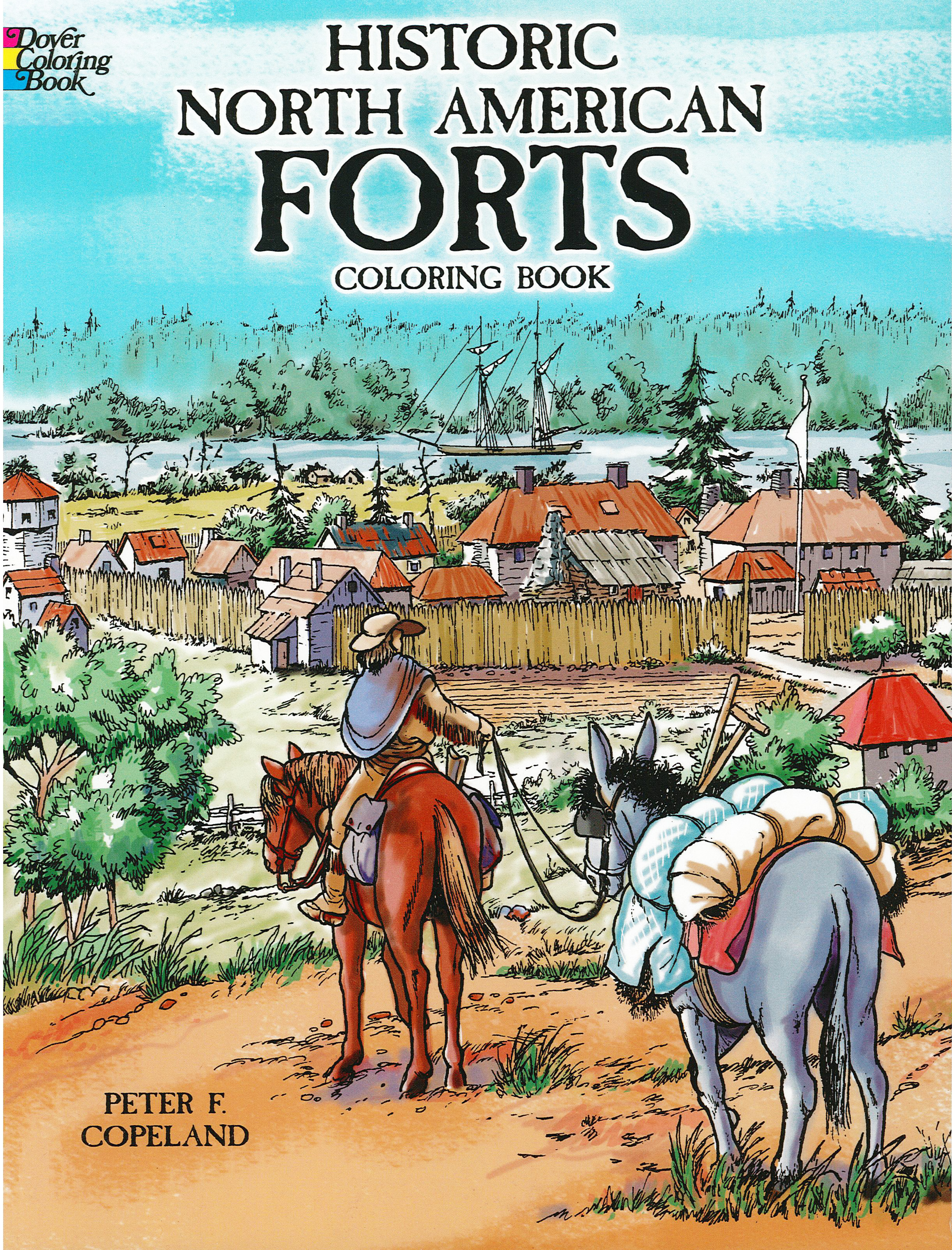 Хистори Колорс. Forts обложка. Дувр книга.